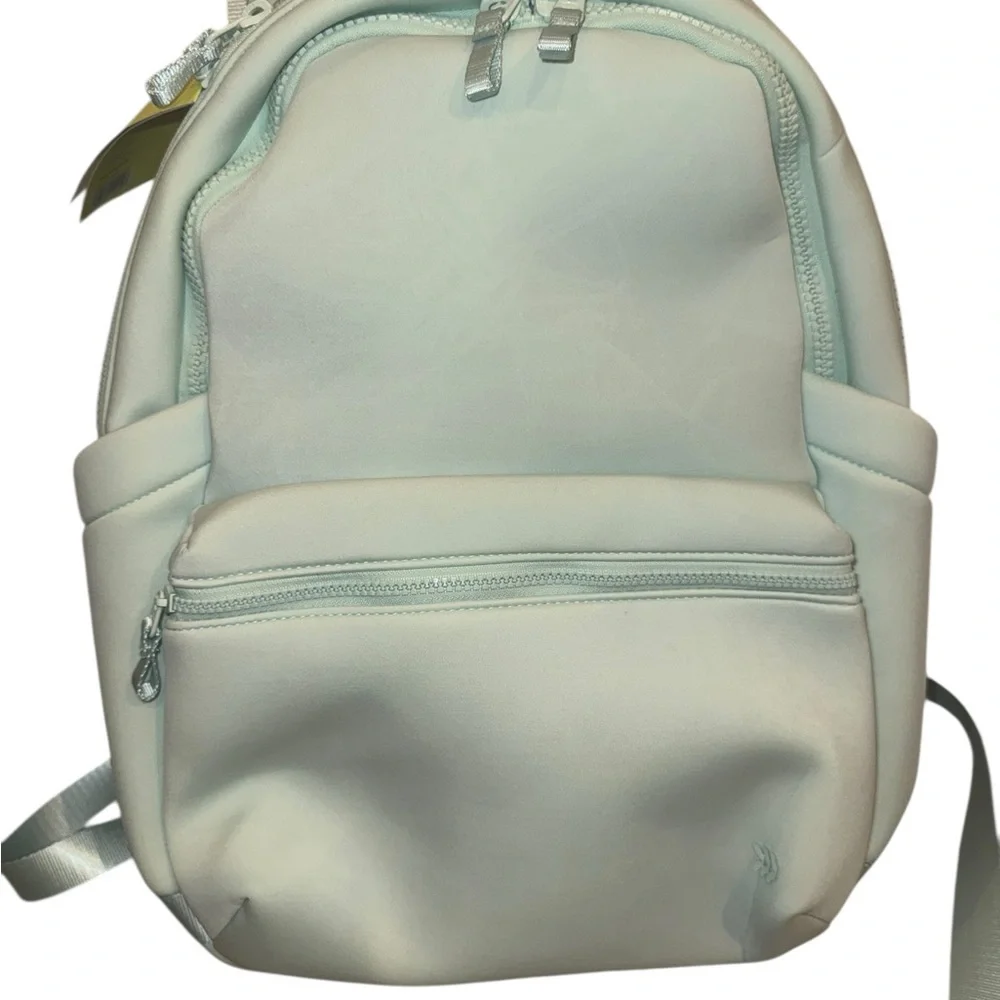Stylish mint green Backpack and Tote Set